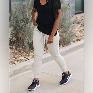 ZYIA Active Oatmeal Cozy Jogger Pants